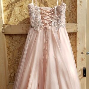 Prom dress from David’s Bridal